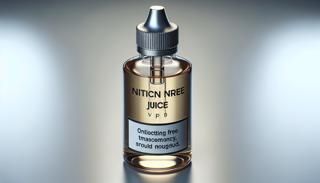 nicotine free vape juice