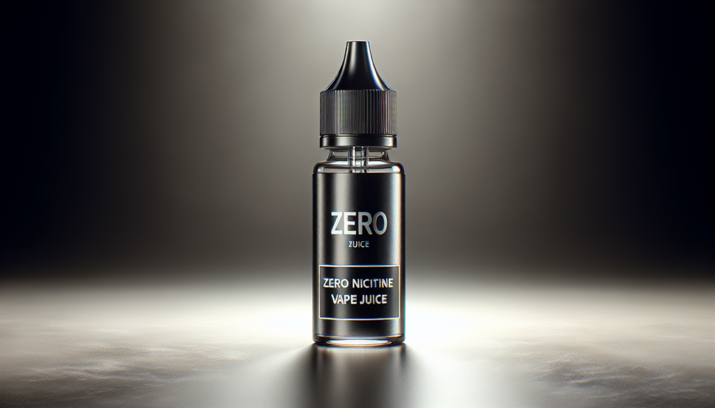 zero nicotine vape juice